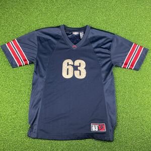 Vintage Y2K Sportrek Navy Blue 63 Sporty Jersey Baby T Sz Boys M